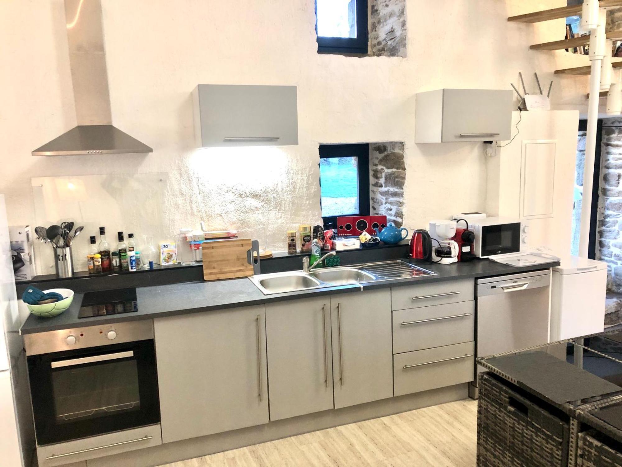 Gite Au Calme 2 A 6 Personnes Dans Un Paysage Totalement Paisible -Plages A 22 Min- Quite Cottage 2 To 6 Persons In Total Peaceful Landscape -Beaches At 22 Min- Landévant Екстериор снимка