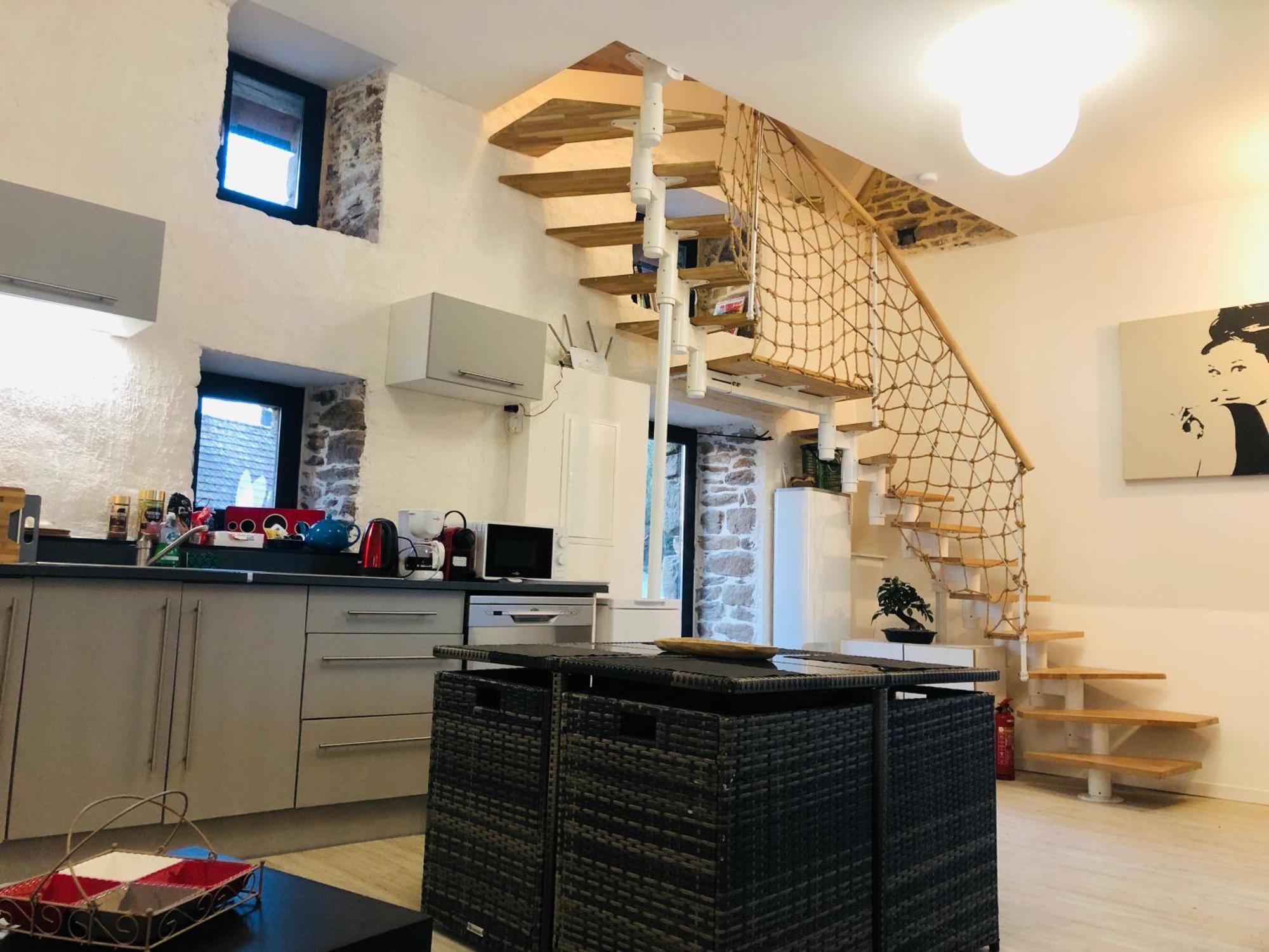 Gite Au Calme 2 A 6 Personnes Dans Un Paysage Totalement Paisible -Plages A 22 Min- Quite Cottage 2 To 6 Persons In Total Peaceful Landscape -Beaches At 22 Min- Landévant Екстериор снимка